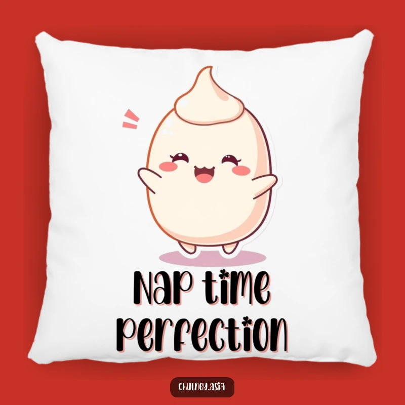 Funny Blushing Mochi Pillow: Sweet Dreams with Delightful Comfort, Perfect Funny Gift!