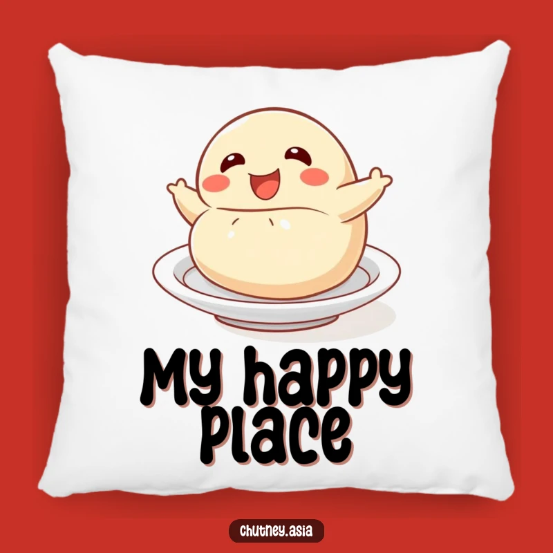 Funny Dumpling Roll Pillow - Comfy and Playful Accent for Cozy Fun