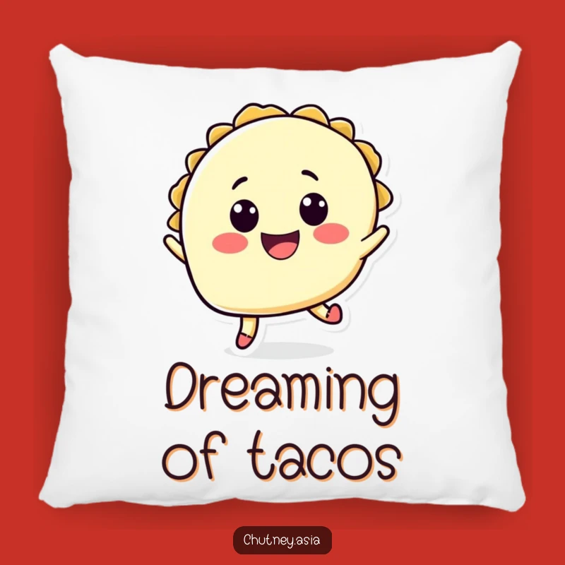 Funny Taco Jump Pillow - Comfy and Hilarious Accent for Cozy Fun
