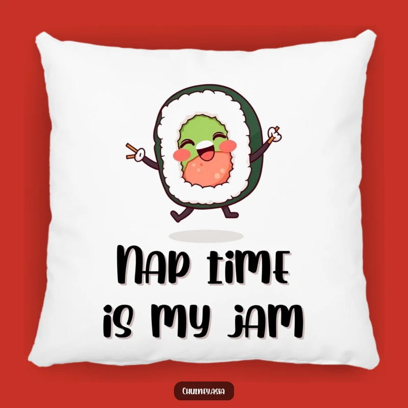 Funny Sushi Roll Dancing Pillow - Comfy and Hilarious Accent for Cozy Fun