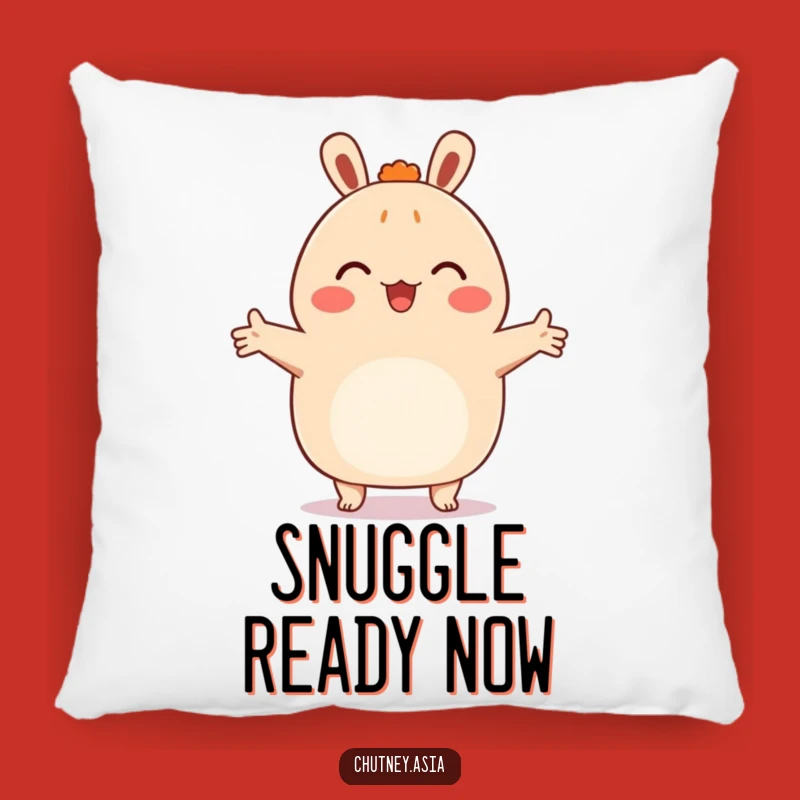 Funny Bao Hug Pillow: Cozy Happy Bun Embracing Friend, Soft & Snuggly Funny Gift