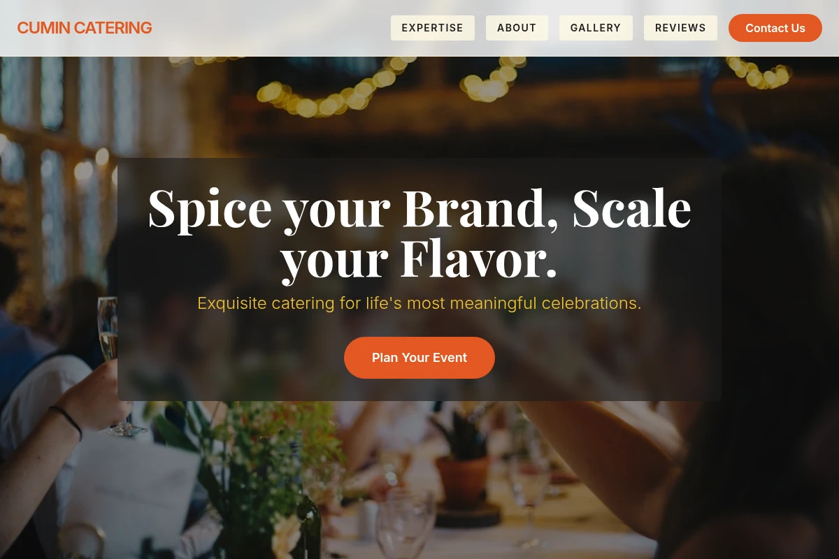 Cumin Catering