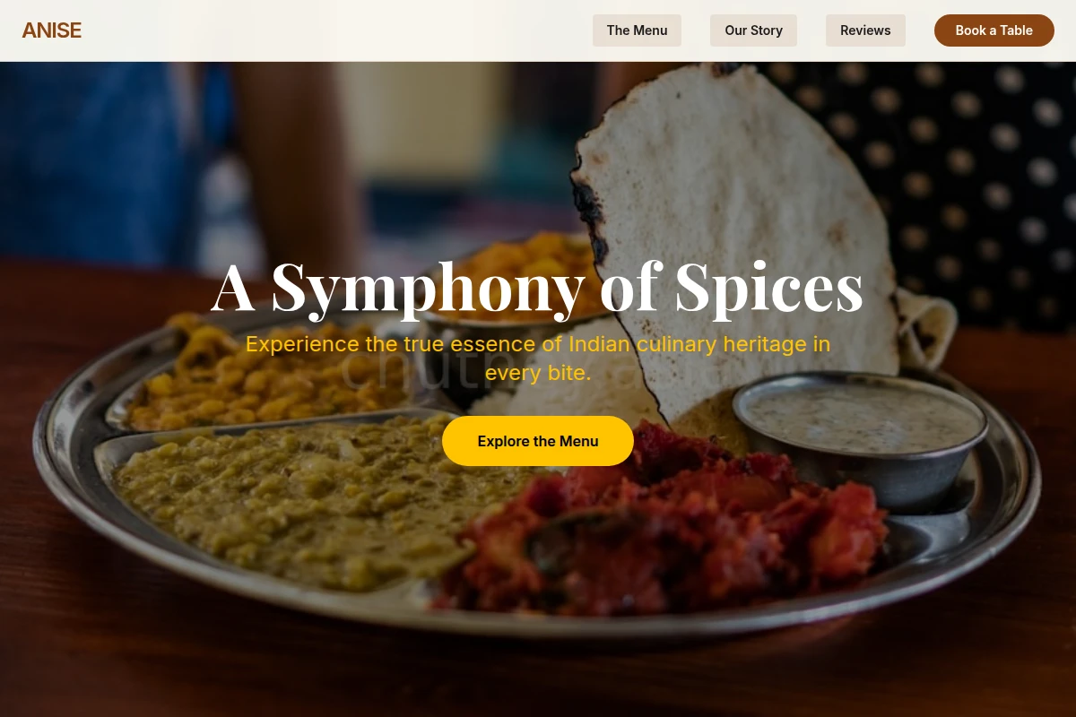 Anise Indian Food