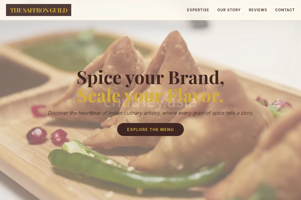 Zest Indian Food
