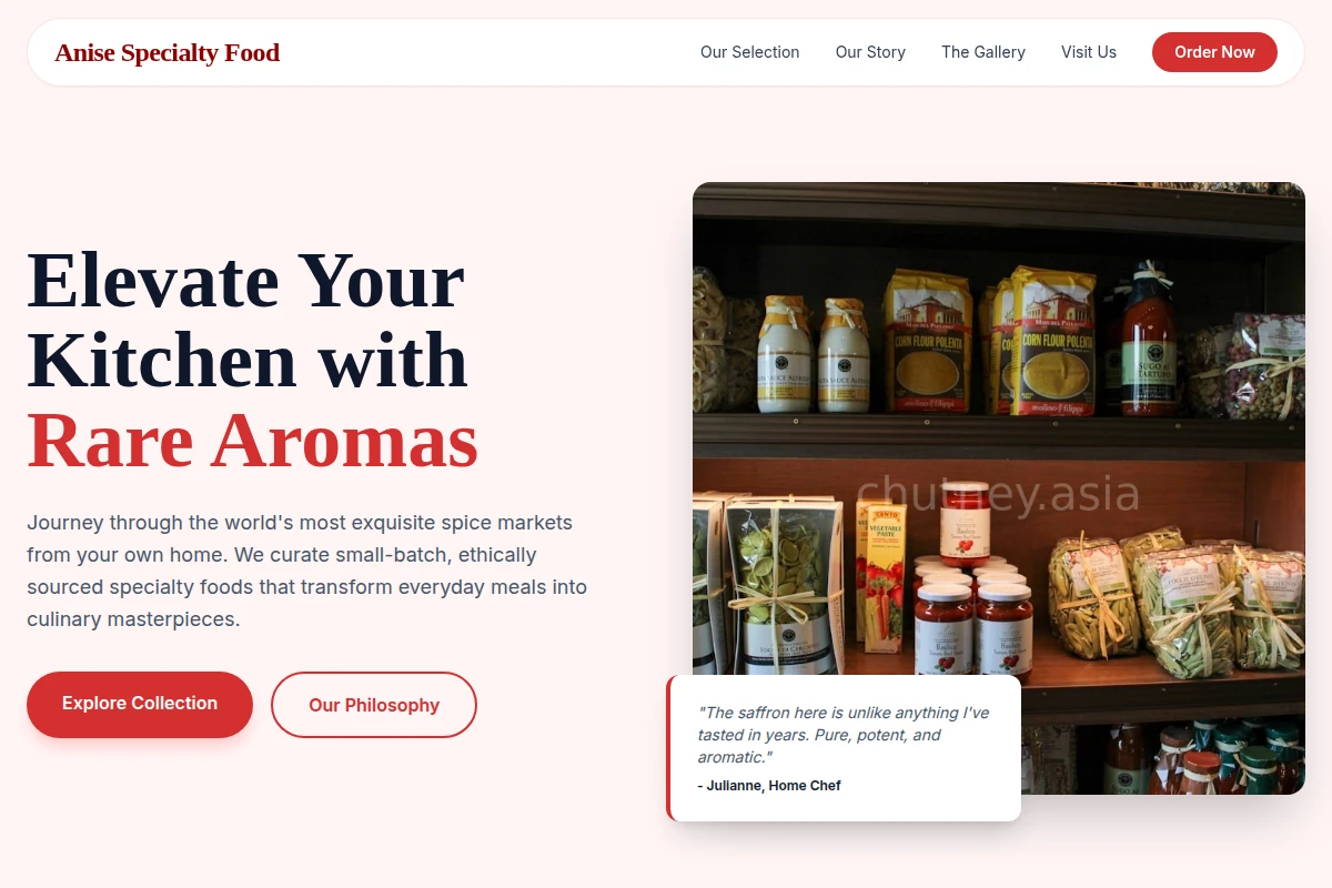 Anise Specialty Food