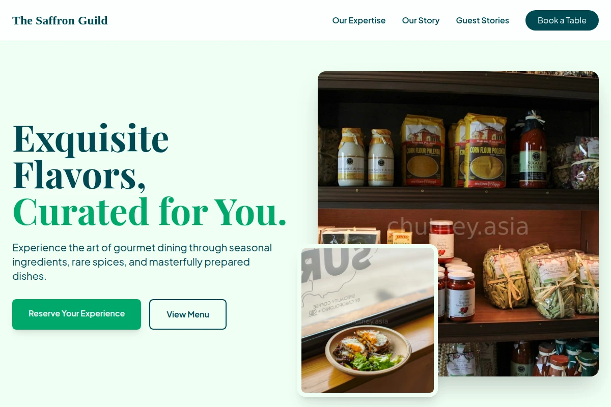 Chef Specialty Food