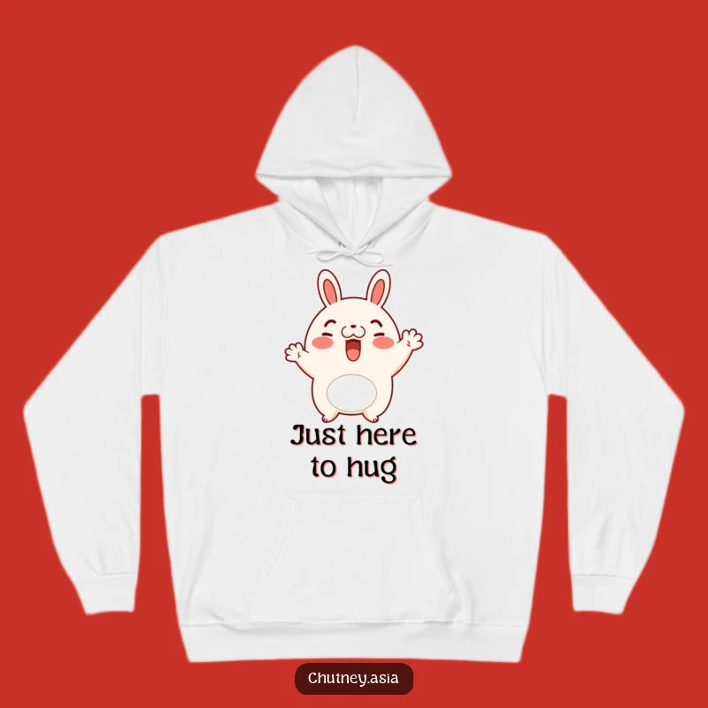 Cozy Funny Bao Bun Wave Hoodie - Warm and Adorable Foodie Gift