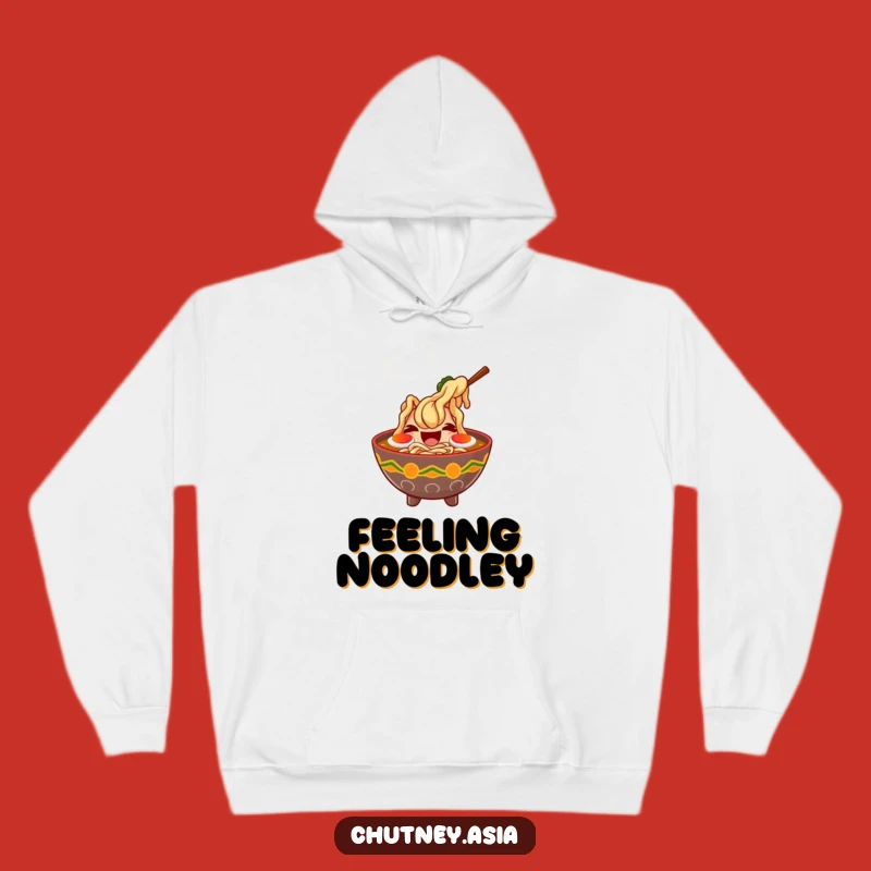 Cozy Funny Ramen Laugh Hoodie - Warm and Humorous Foodie Gift