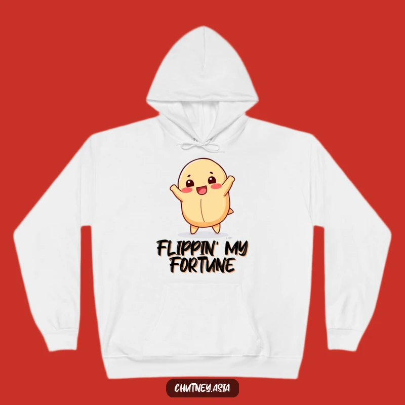 Funny Fortune Cookie Cartwheel Hoodie: Cozy Up with Positive Energy