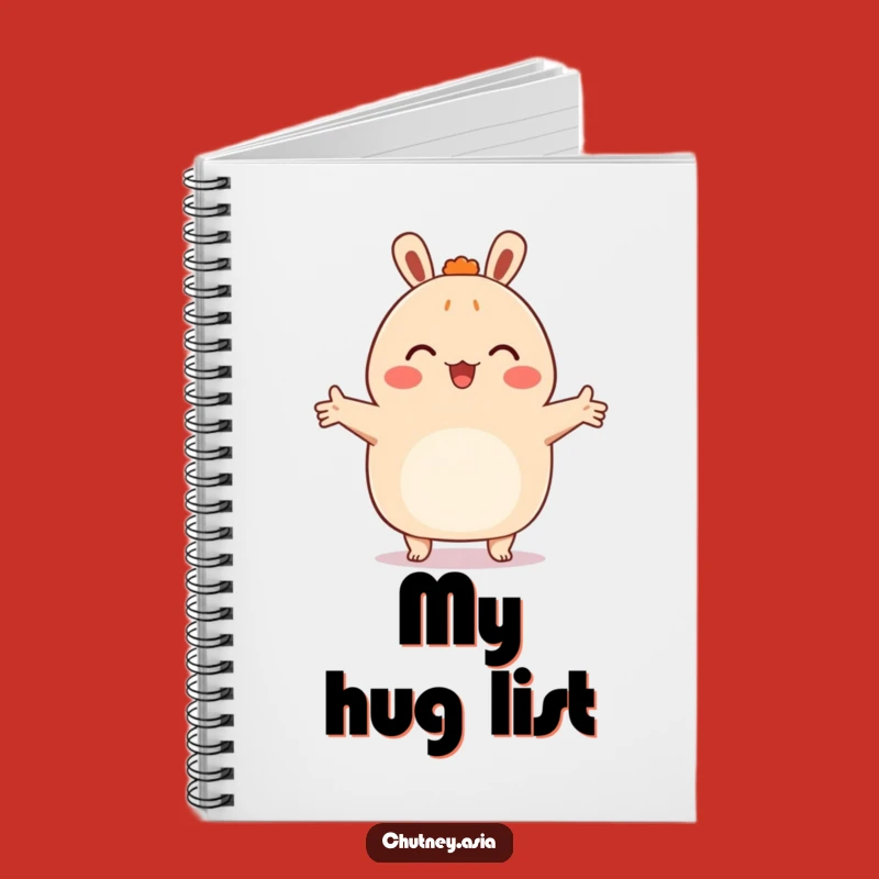 Funny Bao Hug Notebook: Write Notes with Happy Bun Embracing, Creative Funny Gift
