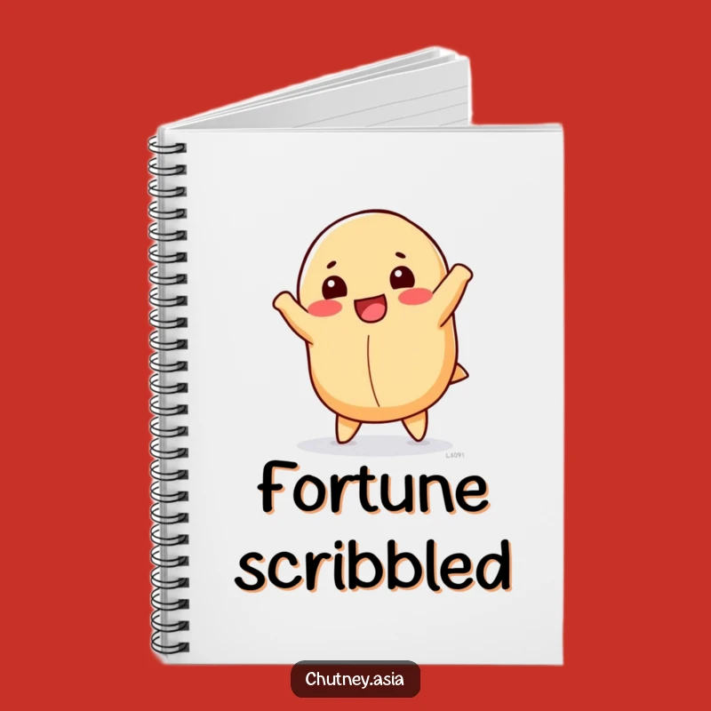 Funny Fortune Cookie Cartwheel Notebook: Write Your Own Future