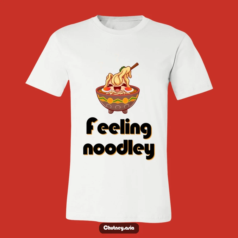 Funny Ramen Laugh T-Shirt - Comical Food Apparel and Giggle-Worthy Gift