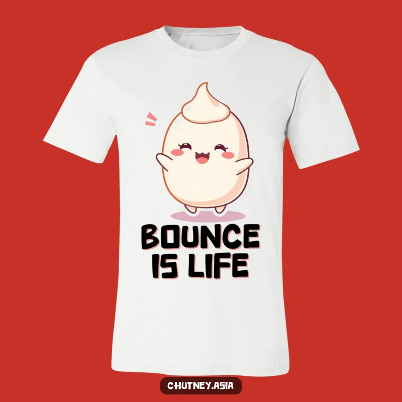 Funny Blushing Mochi T-Shirt: Wear Your Delight with This Cute and Funny Gift!